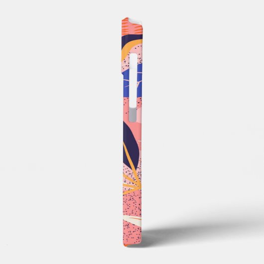 抽象芸術フラットフローラ Case-Mate iPhoneケース (裏面 / 左)