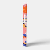 抽象芸術フラットフローラ Case-Mate iPhoneケース (裏面 / 右)