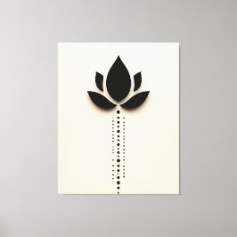 抽象芸術フラワーアート キャンバスプリント