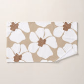 抽象芸術フラワーグラム#2 #decor #art バスタオルセット (ハンドタオル)