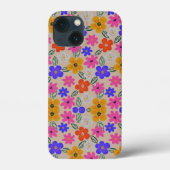 抽象芸術フラワーケース – マテiPhoneケース Case-Mate iPhoneケース (裏面)