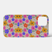 抽象芸術フラワーケース – マテiPhoneケース Case-Mate iPhoneケース (裏面 (横))