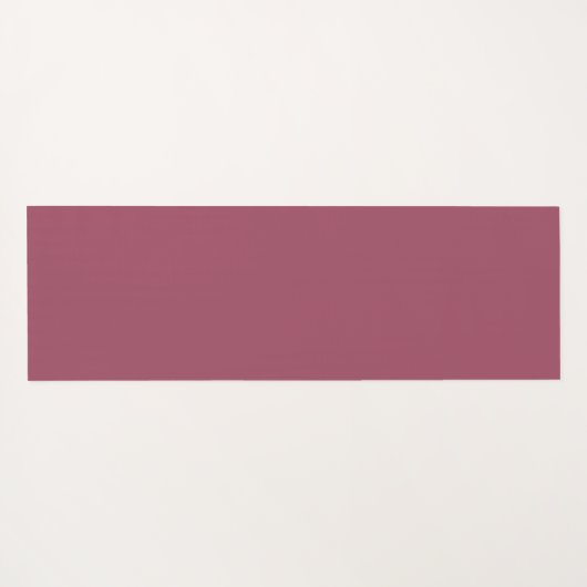 抽象芸術フラワーフラクタルアート&バーガンディの色合い ヨガマット