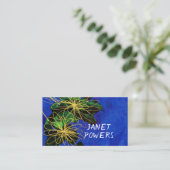 抽象芸術フラワーモダントカスタムの名刺 名刺 (スタンド正面)