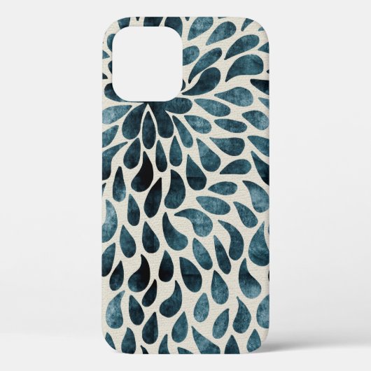 抽象芸術フラワー花びらフローラ Case-Mate iPhoneケース (裏面)