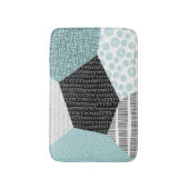 抽象芸術フリーハンドスケッチ芸術的:背景。 バスマット (正面縦)