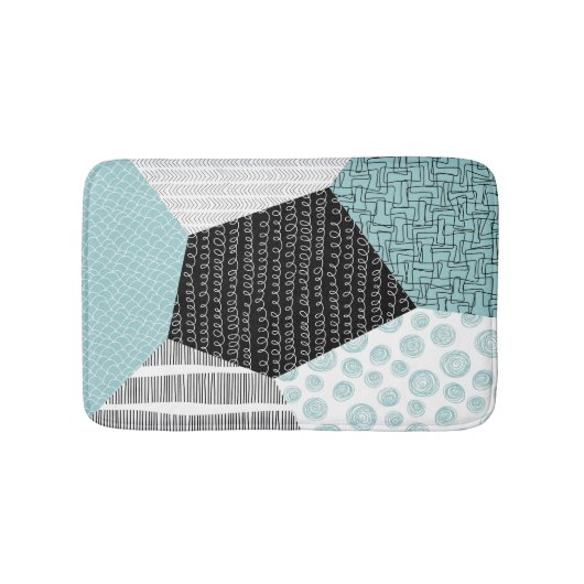 抽象芸術フリーハンドスケッチ芸術的:背景。 バスマット (正面)