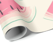 抽象芸術フルーツのシームレスなパターン。クリエイティブカラフル ラッピングペーパー (ロールコーナー)