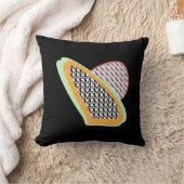 抽象芸術フルーツパパイヤドラゴンフルーツパターン クッション (ブランケット)