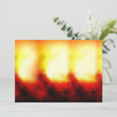 抽象芸術フレイムス招待状 招待状 (スタンド正面)