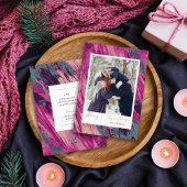 抽象芸術フレームメリークリスマスフォト シーズンカード