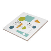 抽象芸術フローチャート幾何学中世紀型 タイル (側面)