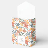 抽象芸術フローラと鳥の中世紀半モダンば結婚 フェイバーボックス (オープン)