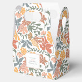 抽象芸術フローラと鳥の中世紀半モダンば結婚 フェイバーボックス (オープン)