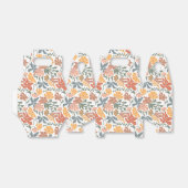 抽象芸術フローラと鳥ミッドセンチュリーパタモダンーン フェイバーボックス (折り畳みなし)