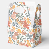 抽象芸術フローラと鳥ミッドセンチュリーパタモダンーン フェイバーボックス (オープン)