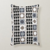 抽象芸術フローラのシームレスなパターン。北欧スタイル。ビ アクセントクッション (正面(垂直))