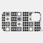 抽象芸術フローラのシームレスなパターン。北欧スタイル。ビ Case-Mate iPhoneケース (裏面 (横))