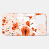 抽象芸術フローラの継ぎ目絵を描ないパターン Case-Mate iPhoneケース (裏面 (横))