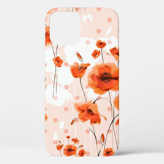 抽象芸術フローラの継ぎ目絵を描ないパターン Case-Mate iPhoneケース (裏面)