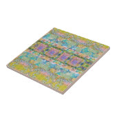 抽象芸術フローラアクリル タイル (側面)