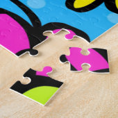 抽象芸術フローラアドバンスト・レベル・ジグソーパズル ジグソーパズル (側面)