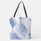 抽象芸術フローラアートスーパーショッピングビーチ トートバッグ (正面)