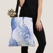 抽象芸術フローラアートスーパーショッピングビーチ トートバッグ (クローズアップ)