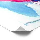 抽象芸術フローラエトワルドホランドバラアート ポスター (角)