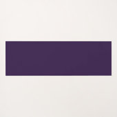 抽象芸術フローラカラフル美しいフラワー ヨガマット (裏面(横))