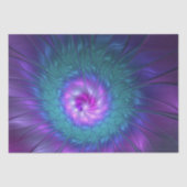 抽象芸術フローラカラフル美しいフラワー 薄葉紙 (正面)