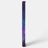 抽象芸術フローラカラフル美しいフラワー SAMSUNG GALAXYケース (左側面)