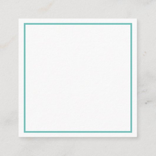 抽象芸術フローラシェイプのエンクロージャカード エンクロージャーカード (裏面)