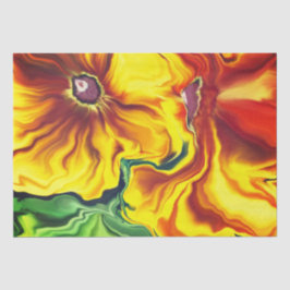 抽象芸術フローラシャビーシックデコパージュ 薄葉紙