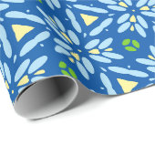 抽象芸術フローラデザイン ラッピングペーパー (ロールコーナー)