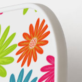 抽象芸術フローラピックボールプリンセスピックボールパッド ピックルボールラケット (左詳細)