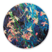 抽象芸術フローラファンタジー セラミックノブ (正面)