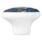 抽象芸術フローラファンタジー セラミックノブ (側面)