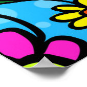 抽象芸術フローラポスター ポスター (角)