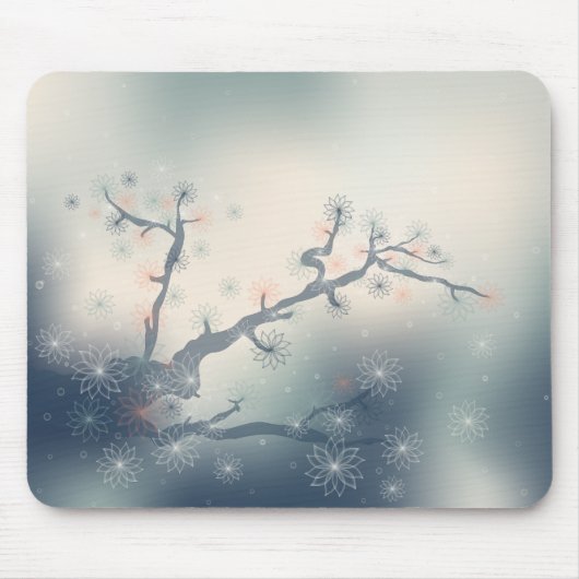 抽象芸術フローラマウスパッド マウスパッド (正面)