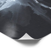 抽象芸術フローラミニマル ポスター (コーナー)