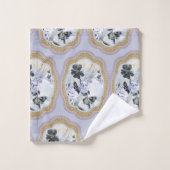 抽象芸術フローラメダリオ バスタオルセット (ウォッシュタオル)