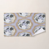 抽象芸術フローラメダリオ バスタオルセット (ハンドタオル)