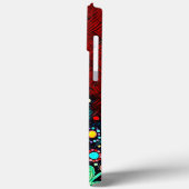 抽象芸術フローラモダンインスピレーションiPhoneケース Case-Mate iPhoneケース (裏面 / 左)