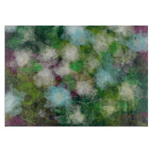 抽象芸術フローラ切断板