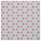 抽象芸術フローラ図形 ファブリック (見本)