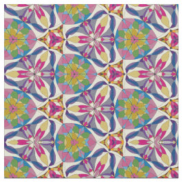 抽象芸術フローラ図形 ファブリック