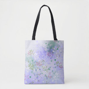 抽象芸術フローラ春の花 トートバッグ