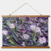 抽象芸術フローラ林 吊り下げ型タペストリー (正面)