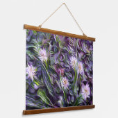 抽象芸術フローラ林 吊り下げ型タペストリー (傾斜あり)